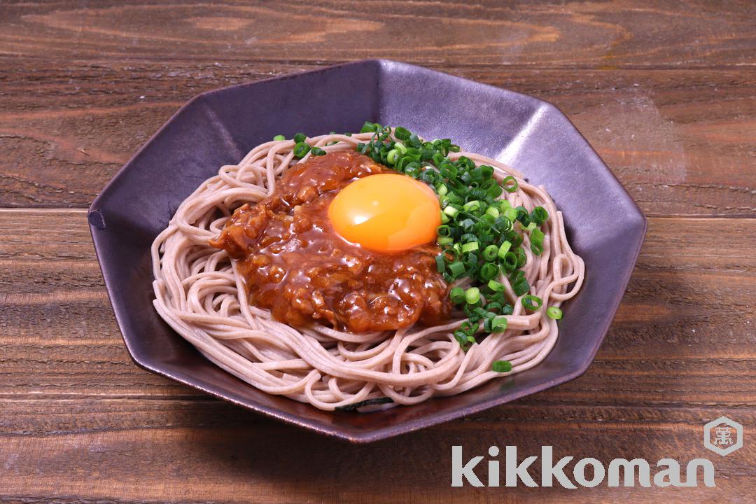 ラー油肉そば(具麺使用)