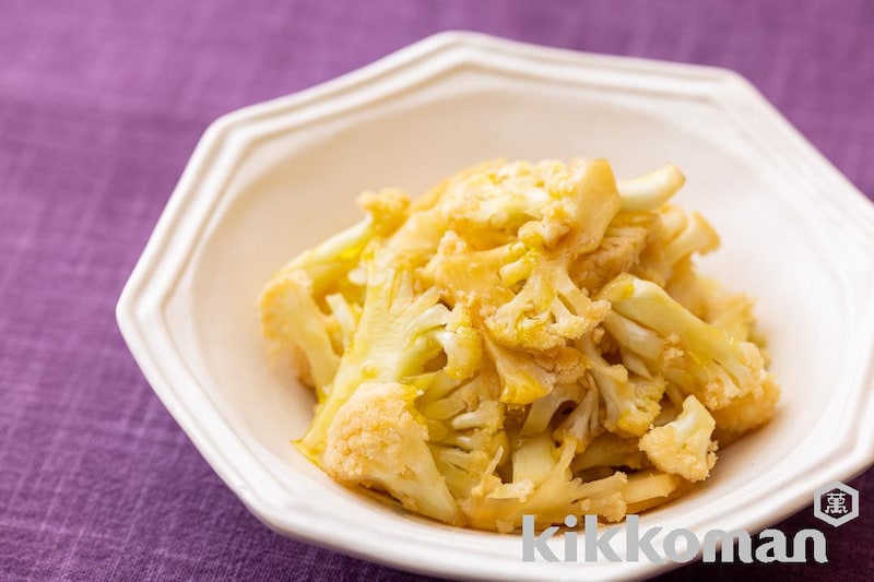 カリフラワーのしぼ生漬け【味つけは生しょうゆだけ】