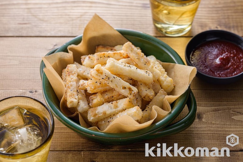 めんつゆ風味!フライド大根