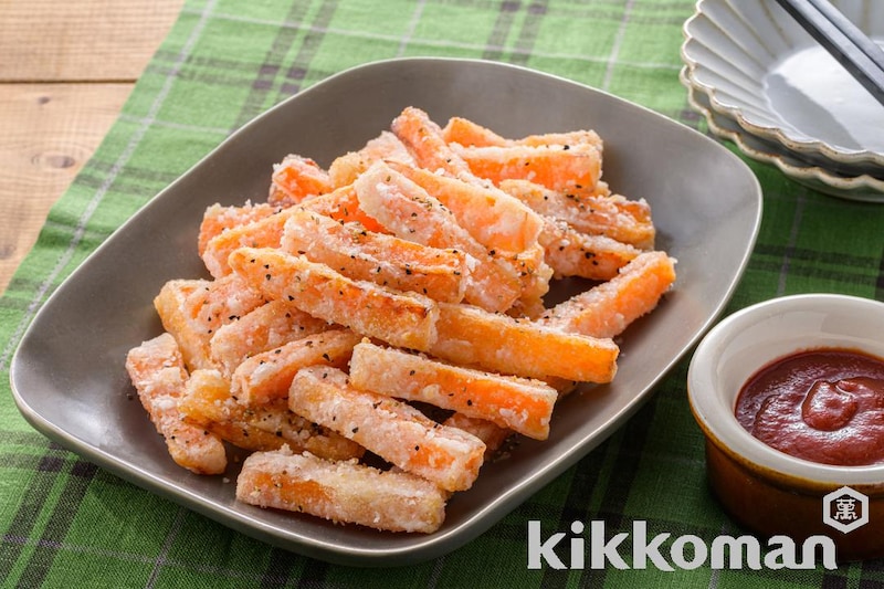 めんつゆ風味!フライドにんじん