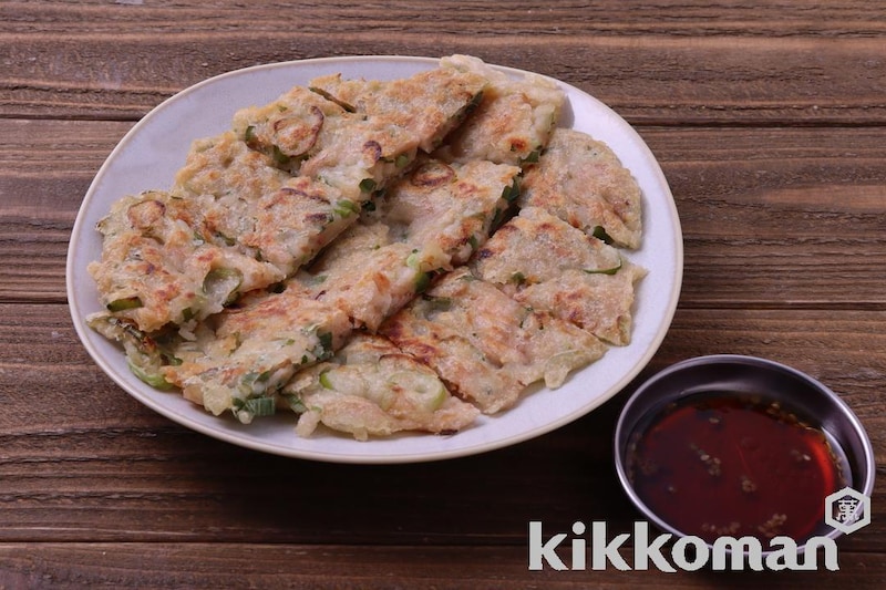 長ねぎのチヂミ風