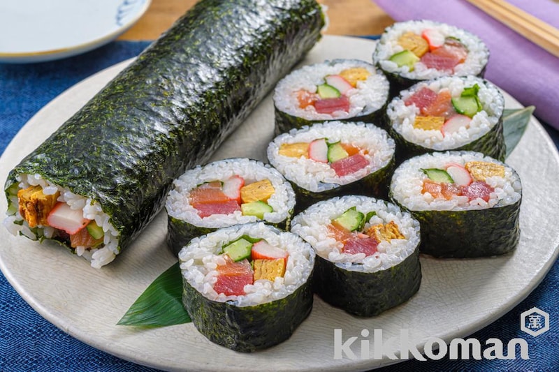 恵方巻きにも!海鮮太巻き寿司