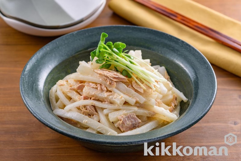 大根サラダ【本つゆ(めんつゆ)使用】
