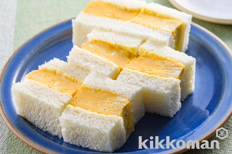 レンジで簡単!だし巻きたまごサンド