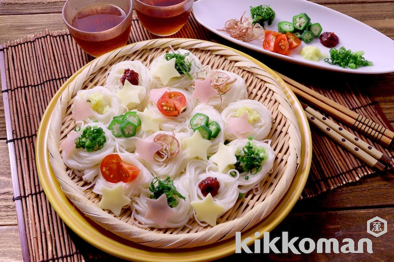 7つの薬味で七夕そうめん