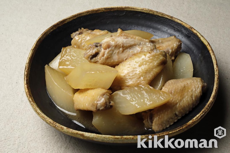 鶏手羽と大根の煮物(基本の和食、おうちの和ごはん)