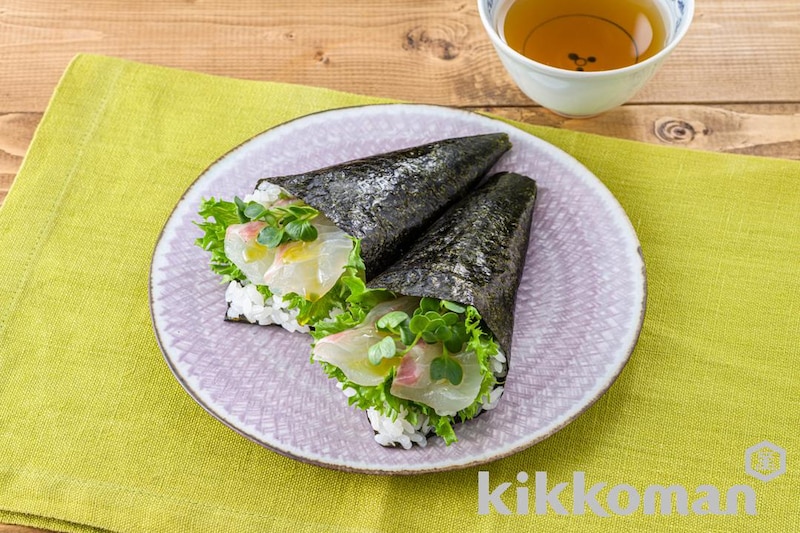 鯛手巻き(山本ゆりさんおすすめ!)