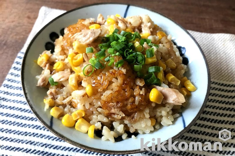たっぷりコーンとツナの炊き込みご飯(山本ゆりさん)