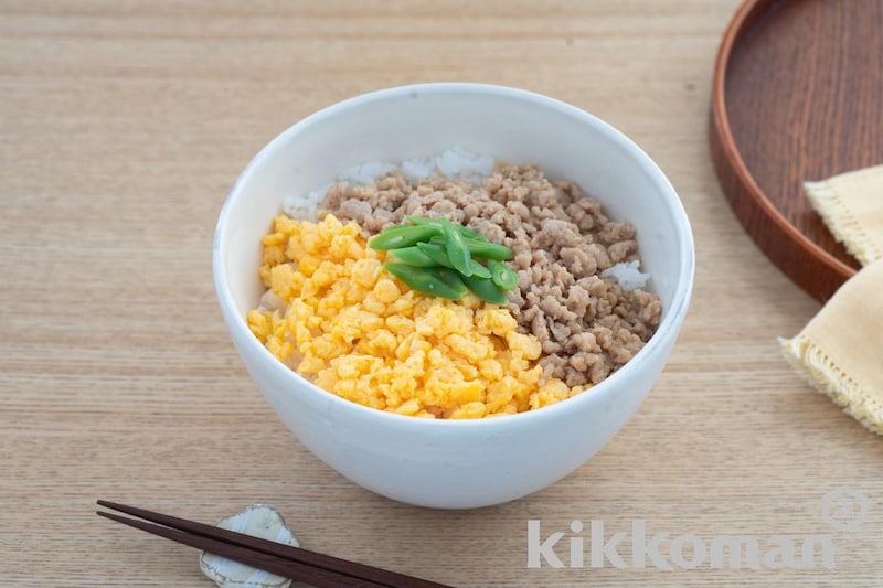 二色丼(基本のおかずつゆ使用)