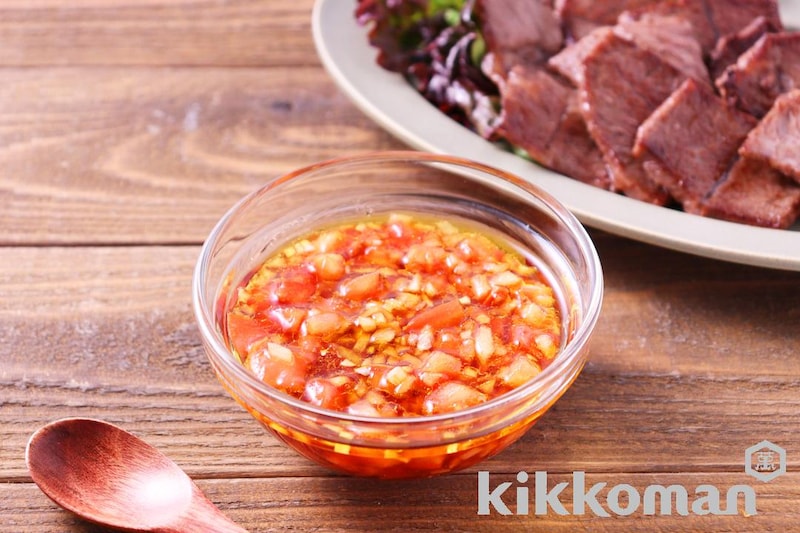 しょうゆで手づくり焼肉のたれ!トマトだれ