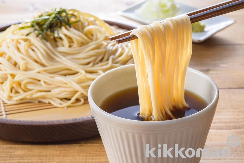 大豆麺つけ麺(ざるそば風)(大豆麺細麺使用)