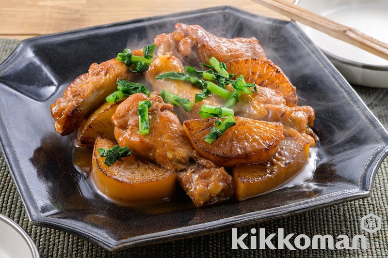 鶏手羽と大根のコクうま煮(ゆる減塩レシピ)