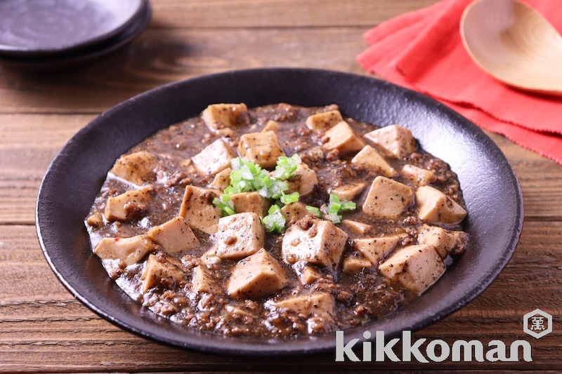 焼肉のたれで簡単!旨辛黒麻婆豆腐
