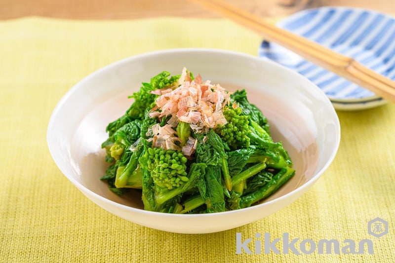レンジで簡単!パパッとつくれる菜の花の辛子和え