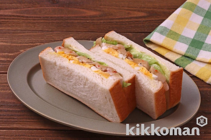 レンジで簡単!コク旨塩のふっくらチキンサンド(うちのごはん使用)