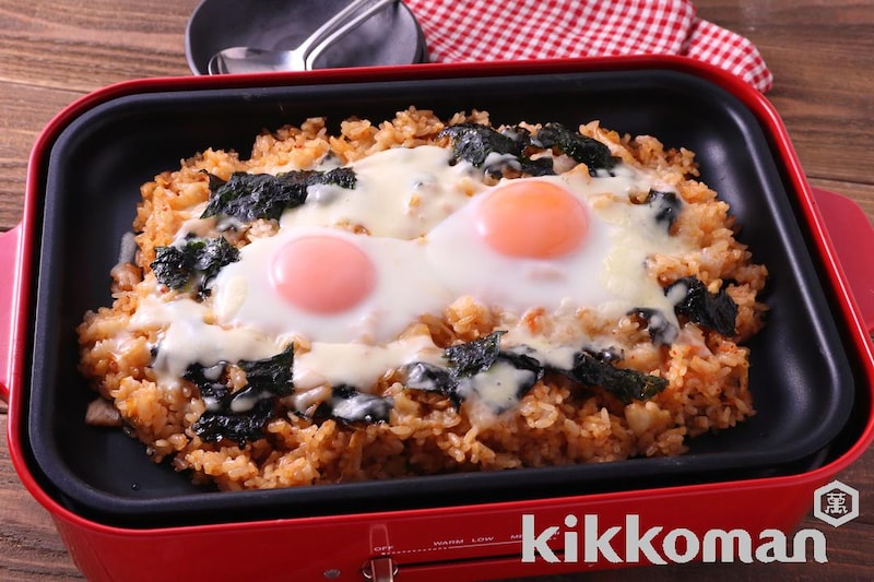 ホットプレートで!ポックンパ風【焼肉の〆にもおすすめ】