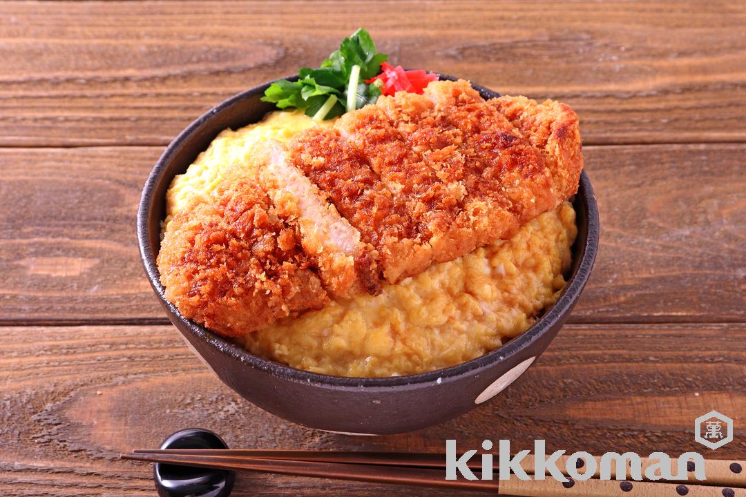 白だしで!とじないとろたまカツ丼【市販のとんかつで簡単】