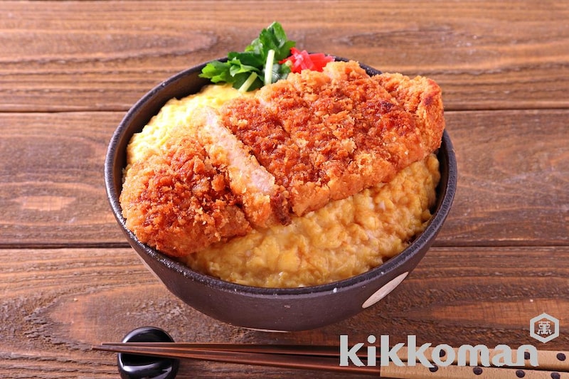 白だしで!とじないとろたまカツ丼【市販のとんかつで簡単】