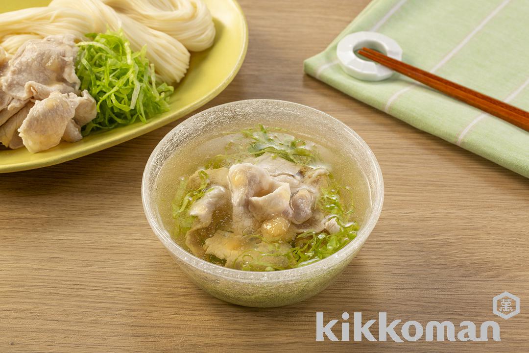 レモン冷しゃぶつゆ【そうめん・そば・うどんの簡単つけつゆ】