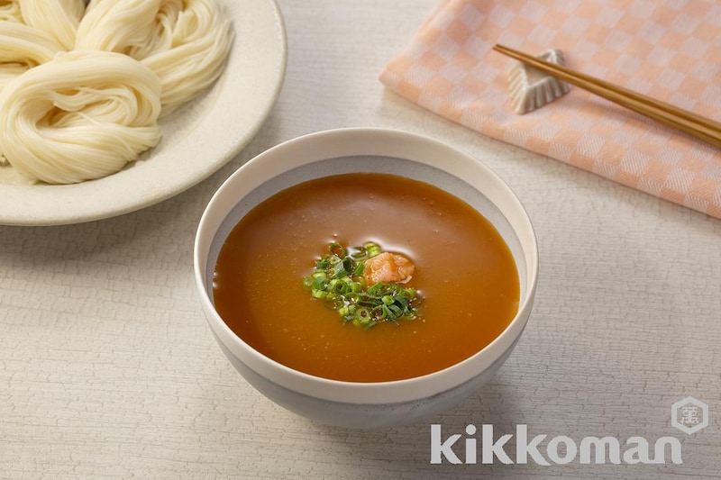 明太卵かけ風つゆ【そうめん・そば・うどんの簡単つけつゆ】