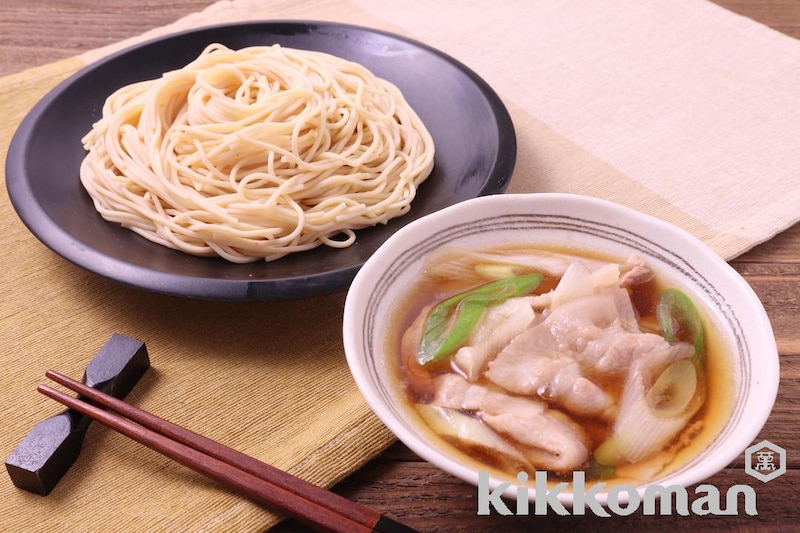 肉だしつけ麺(大豆麺細麺使用)
