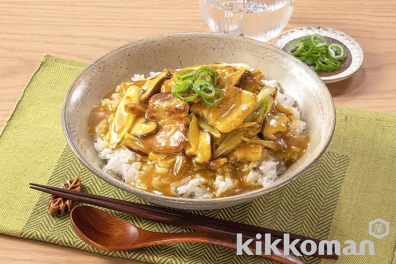 だしが決め手!和風スパイスカレー丼