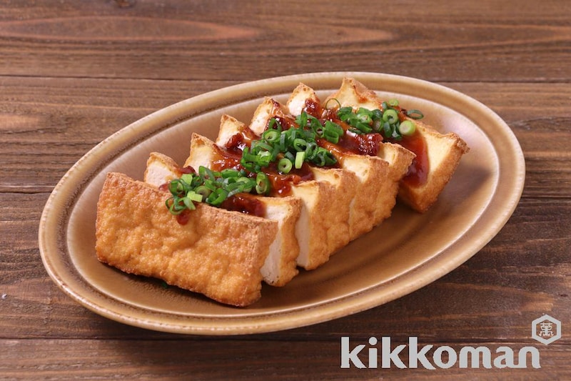 厚揚げと焼豚だれの香ばし焼き(うちのごはん使用)