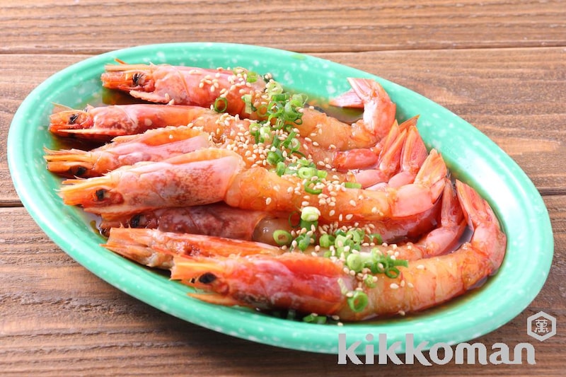 韓国の定番おつまみ!えびのしょうゆ漬け【カンジャンセウ】