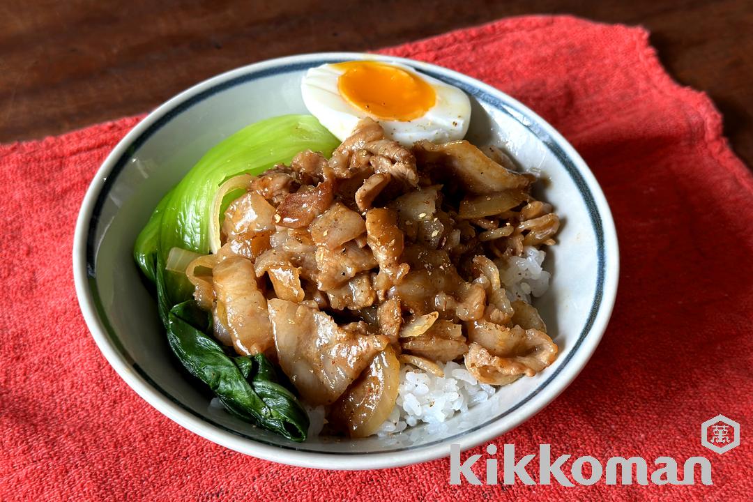 薄切り肉で手軽に！ルーローハン風（山本ゆりさん）