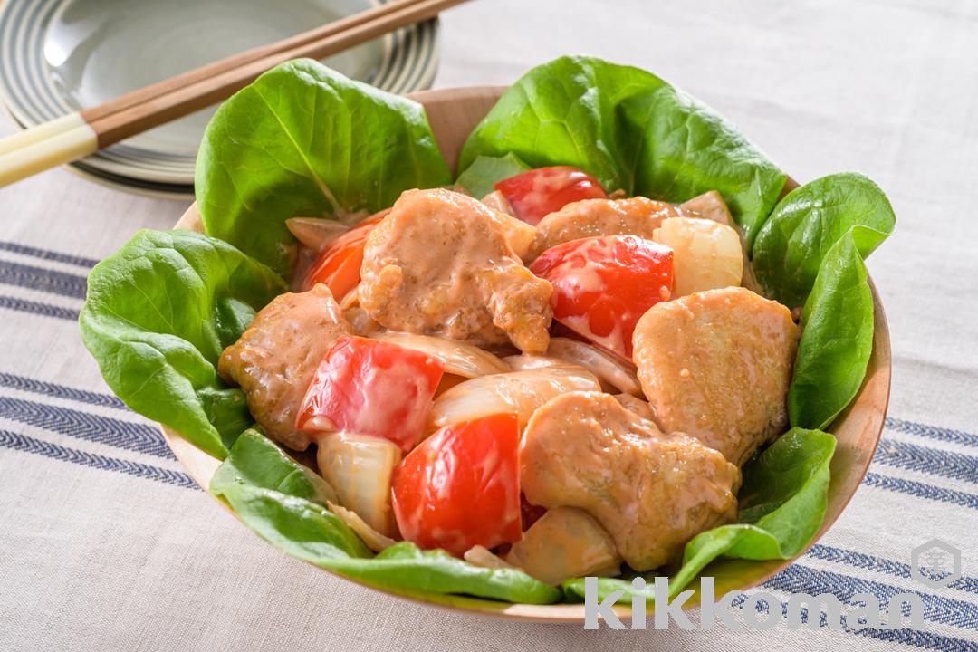 鶏マヨのサラダ風【エビマヨを鶏むね肉で簡単アレンジ】