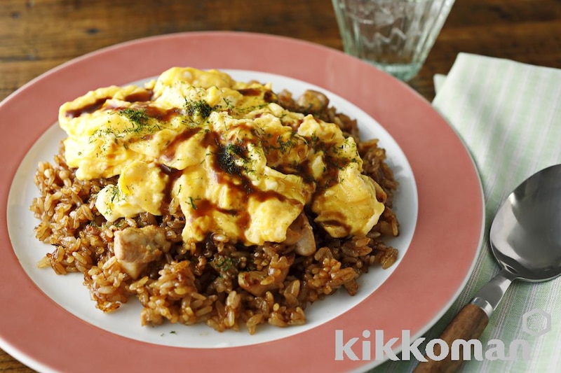 スパイシーオムライス