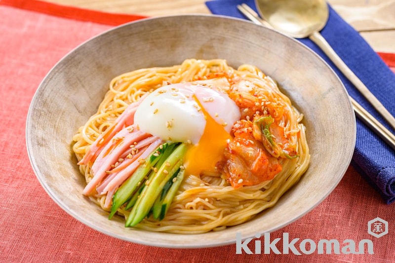 ビビン麺風ピリ辛そうめん【コチュジャンなしでお手軽!】