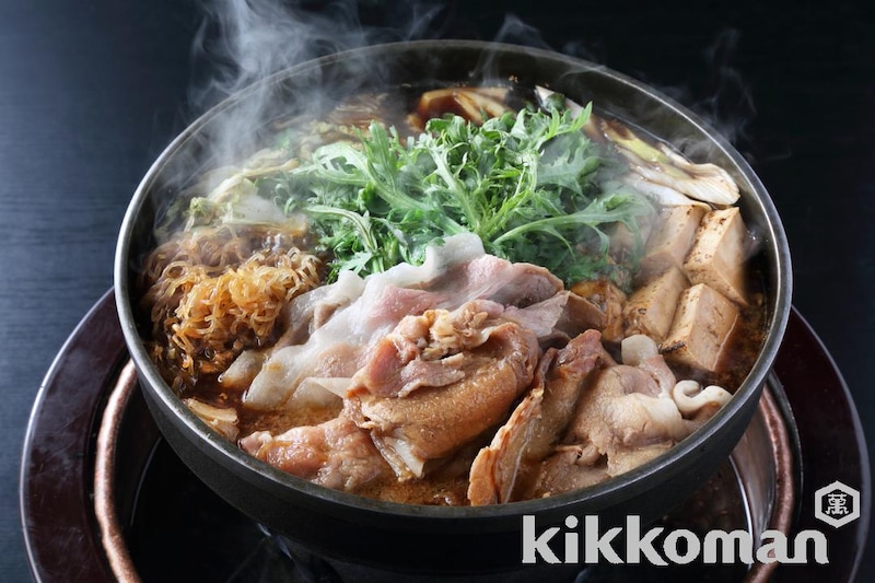 老舗すき焼き店直伝!豚すき焼き(わが家はすき焼屋さん使用)