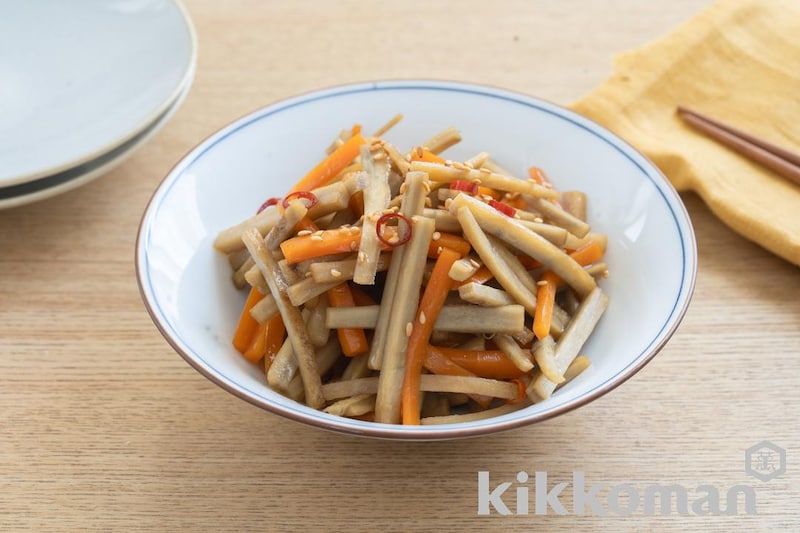 きんぴらごぼう(基本のおかずつゆ使用)