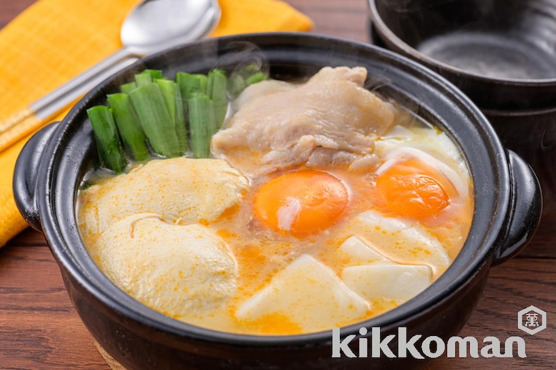 トック風もち入り豆乳スンドゥブ(まろやか豆乳スンドゥブ使用)