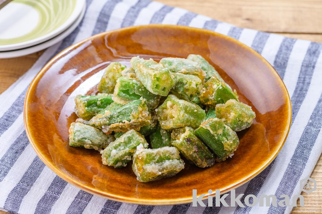 めんつゆで味つけ簡単！オクラのから揚げ