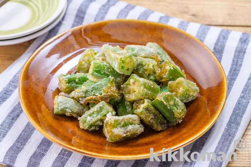 めんつゆで味つけ簡単!オクラのから揚げ