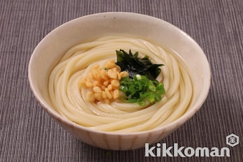 白だしかけうどん