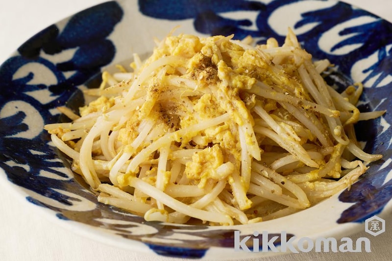 もやしと卵の山椒炒め