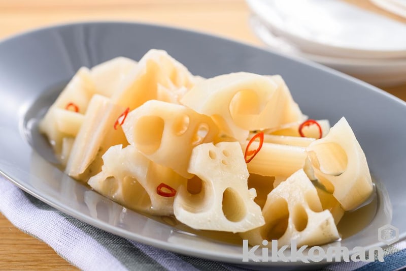 さっと漬けて簡単!れんこんの和風だしピクルス
