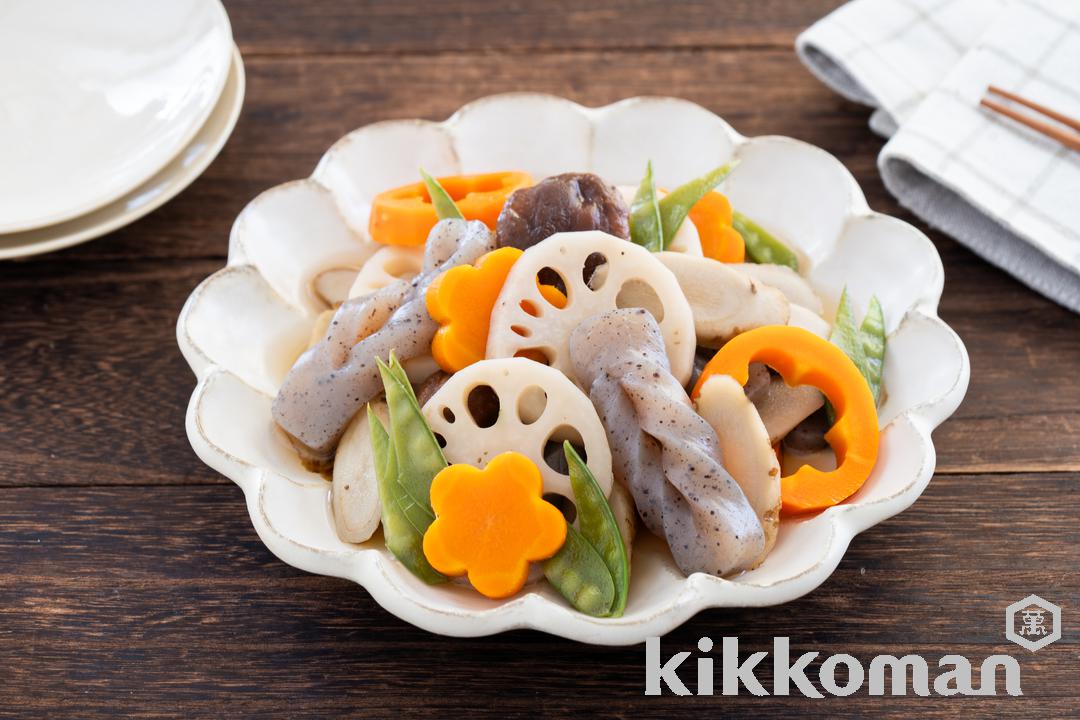 電子レンジで簡単!白だしお煮しめ(山本ゆりさんお墨付き)