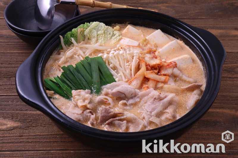 ピリ辛アーモンドミルク鍋