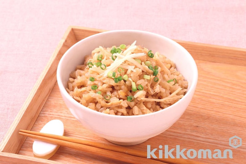 牡蠣だしのうま味たっぷり!新しょうがの炊き込みごはん