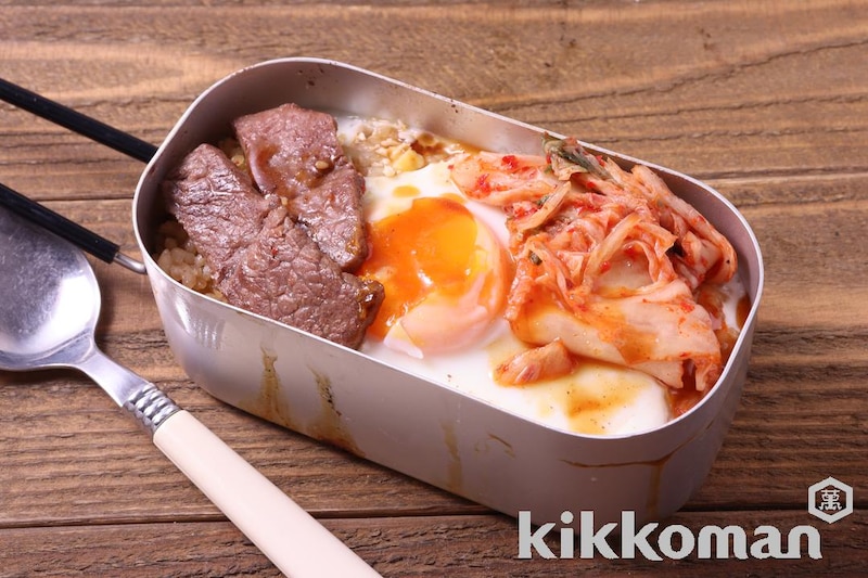 メスティンで簡単!焼肉のたれで炊き込みご飯