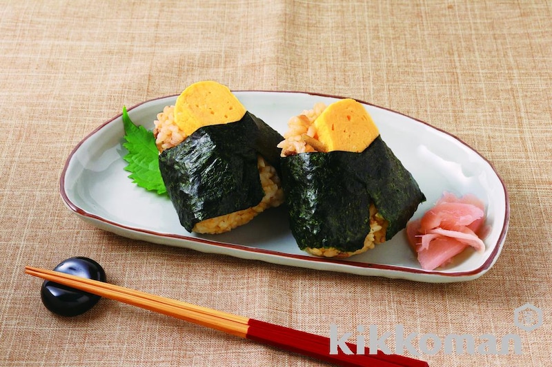 鶏ごぼうのだし巻きむすび(うちのごはん使用)