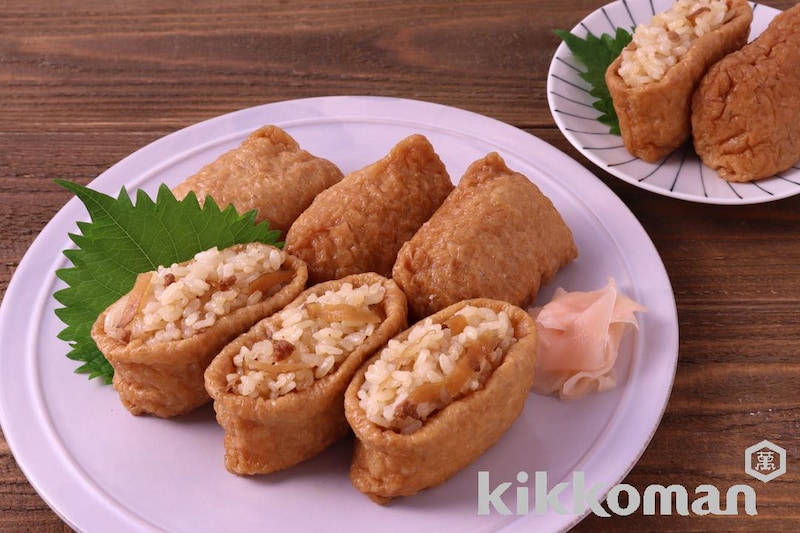 鶏ごぼういなり(うちのごはん使用)