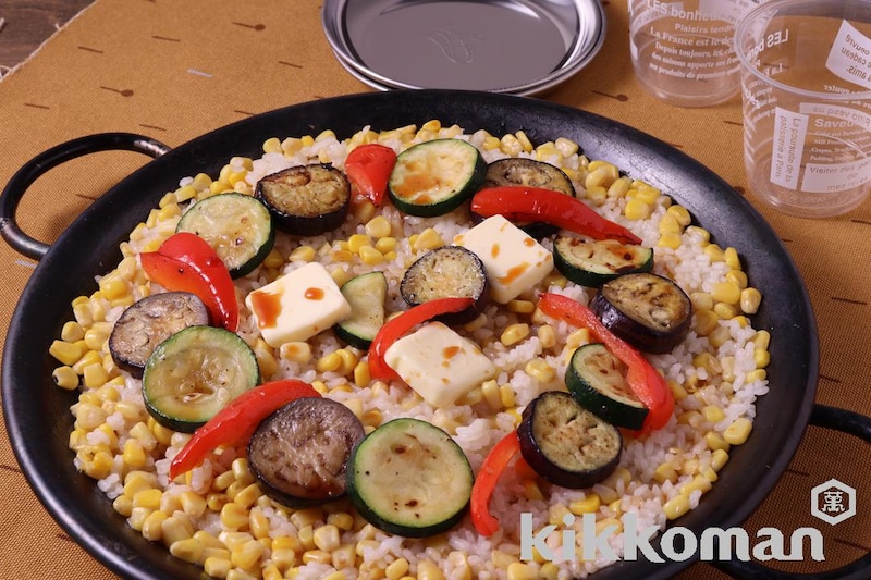 バターしょうゆ香る!コーンパックまるごと炊き込みご飯