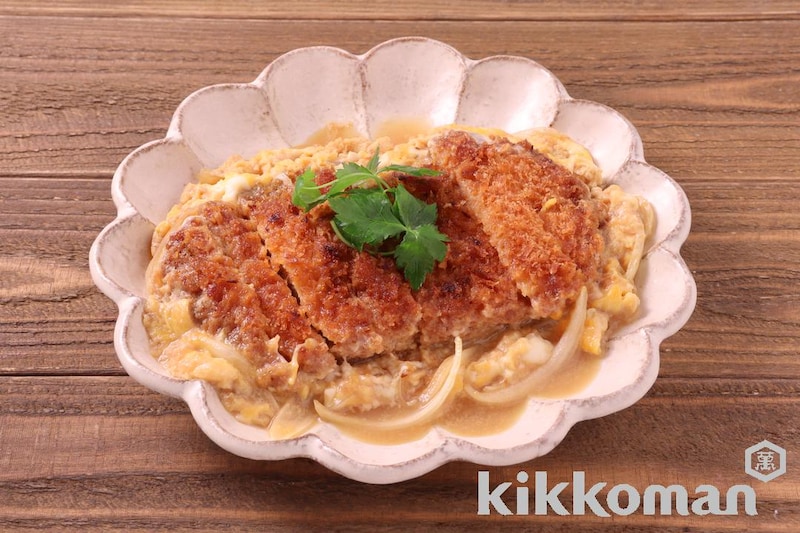 カツ煮【電子レンジで簡単!ご飯にのせてカツ丼にも】(基本のおかずつゆ使用)