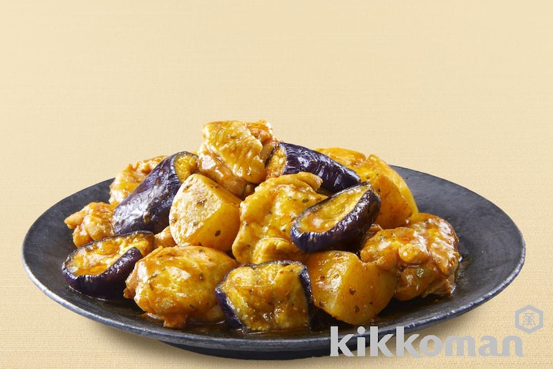 鶏なすタンドリー(うちのごはん使用)