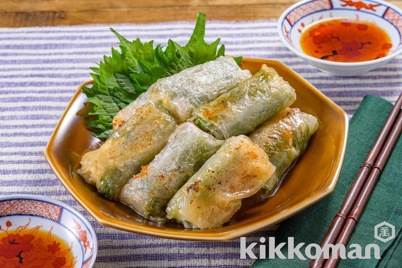 ジューシー&もちもちの新食感!ライスペーパーギョウザ